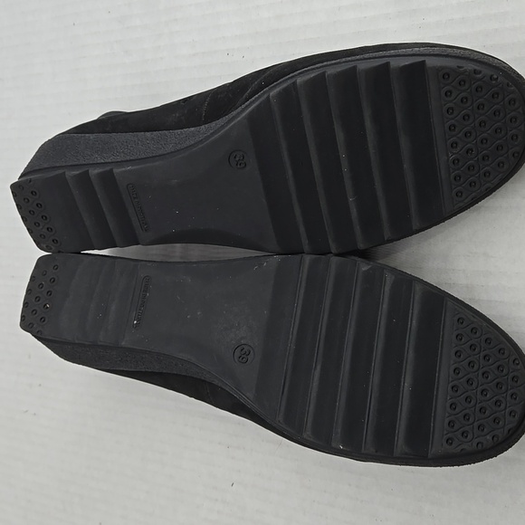 Aerobics Portugal Wedge Perforated Leather Shoes EU 39 US 8 - Picture 6 of 13